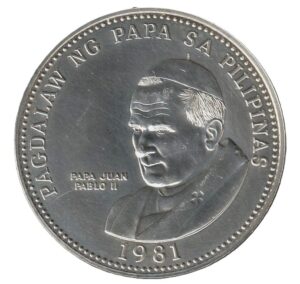 Filipinas 50 pisos 1981 Plata 0.925, 27,4g, ø40mm KM# 233