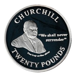 Gibraltar 20 pounds 2013 Plata 0.999, 31.1 g, ø 40 mm