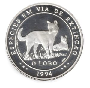 Portugal 1000 escudos 1994 Plata 0.925, 27g, ø 40mm KM# 676a