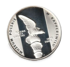 Polonia 10 zlotych 2000 Plata 0.925, 14.14g, ø 32mm Y# 403