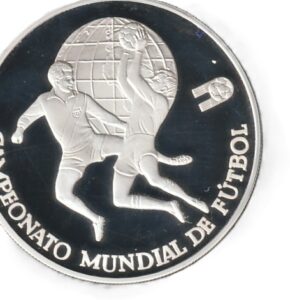Perú 5000 soles 1982 Plata 0.925, 23.37g, ø 38mm KM# 285
