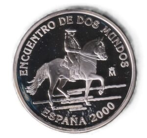 España 2000 pesetas Silver 0.925, 33.94g, ø 39mm KM# 49